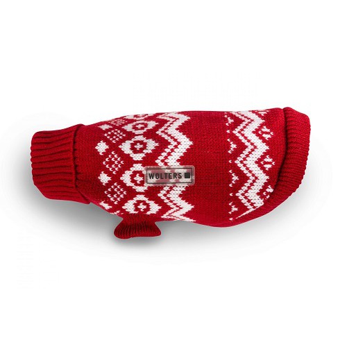 Wolters Noorse Pullover, kleur rood